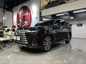 Lexus  LX  600 Luxury  2025  Automatic  13,000 Km  6 Cylinder  Four Wheel Drive (4WD)  SUV  Black  With Warranty
