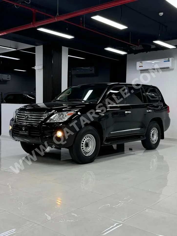 Lexus LX 570 2008 Automatic 345,000 Km 8 Cylinder Four Wheel Drive (4WD) SUV Black