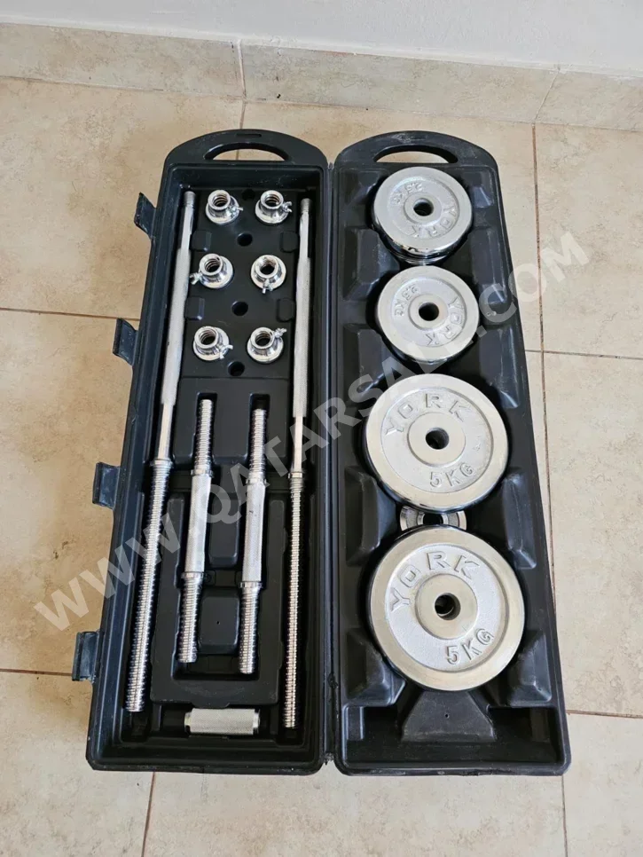 Weights - Dumbbell Plate  - Round  - Beige