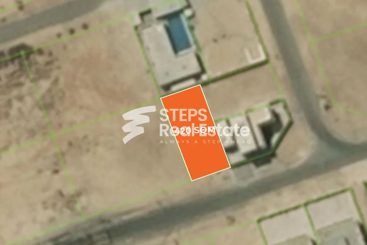 Lands For Sale in Al Shamal - Al Ruwais -Area Size 420 Square Meter