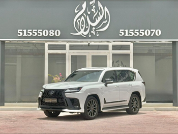 لكزس  ال اكس  600 اف سبورت  2025  اوتوماتيك  16,000 كم  6 سلندر  دفع رباعي  اس يو في  أبيض  تحت الضمان