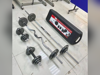 Weights - Adjustable Dumbbells  - Round  - Beige