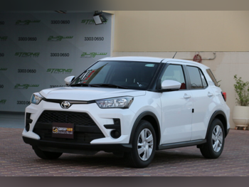 Toyota Raize 2025 Automatic 1,600 Km 3 Cylinder Front Wheel Drive (FWD) SUV White With Warranty