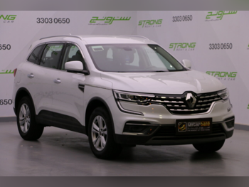 Renault  Koleos  2022  Automatic  55,000 Km  4 Cylinder  Rear Wheel Drive (RWD)  SUV  White