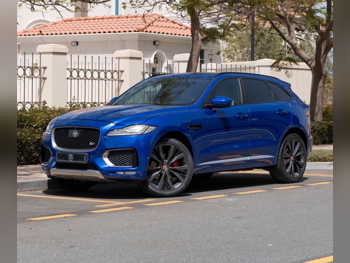 Jaguar F-Pace S 2017 Automatic 100,325 Km 6 Cylinder Four Wheel Drive (4WD) SUV Blue