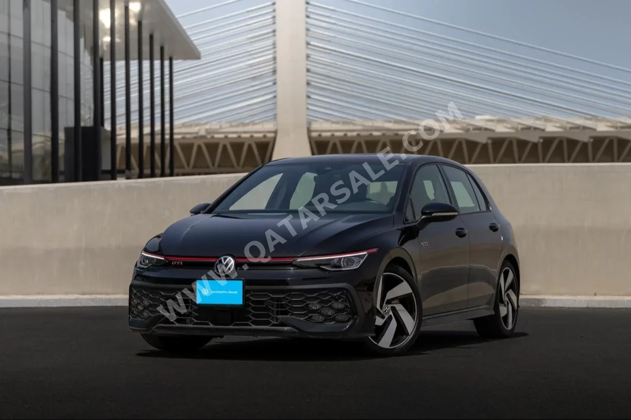 Volkswagen Golf GTI 2025 Automatic 11,000 Km 4 Cylinder Front Wheel Drive (FWD) Hatchback Black With Warranty