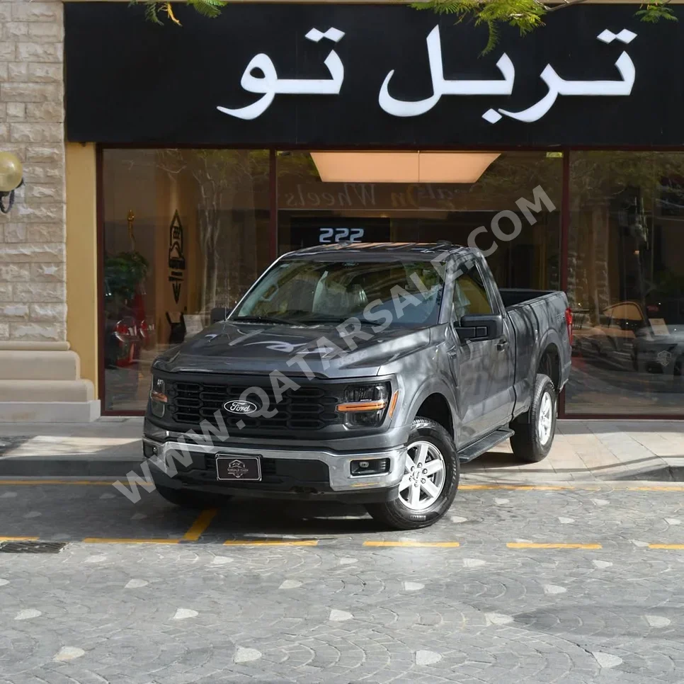 فورد  أف  150  2025  اوتوماتيك  14,100 كم  8 سلندر  دفع رباعي  بيكب  رمادي  تحت الضمان