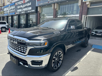 Dodge  Ram  Limited  2025  Automatic  5,000 Km  6 Cylinder  Four Wheel Drive (4WD)  Pick Up  Black  With Warranty
