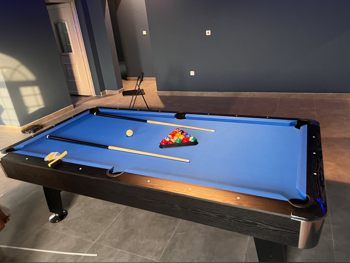 Game Tables - Billiard Table -Color Blue