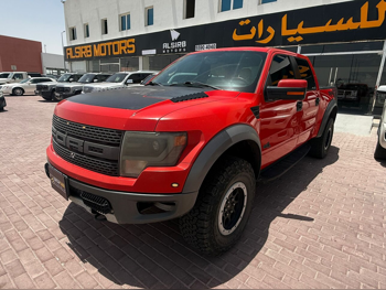 فورد أف 150 رابتر 2014 اوتوماتيك 324,000 كم 8 سلندر دفع رباعي بيكب أحمر