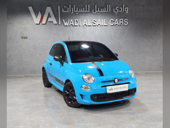 فيات 500 ابارث 2020 اوتوماتيك 112,000 كم 4 سلندر سحب امامي هاتشباك ازرق