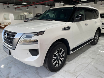 Nissan Patrol XE 2021 Automatic 125,000 Km 6 Cylinder Four Wheel Drive (4WD) SUV White