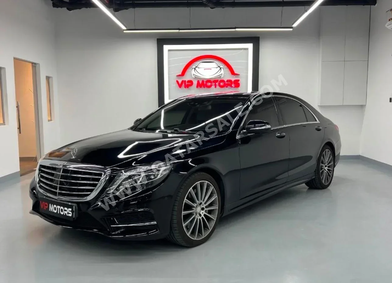 Mercedes-Benz S-Class 400 2015 Automatic 78,000 Km 6 Cylinder Rear Wheel Drive (RWD) Sedan Black Matte