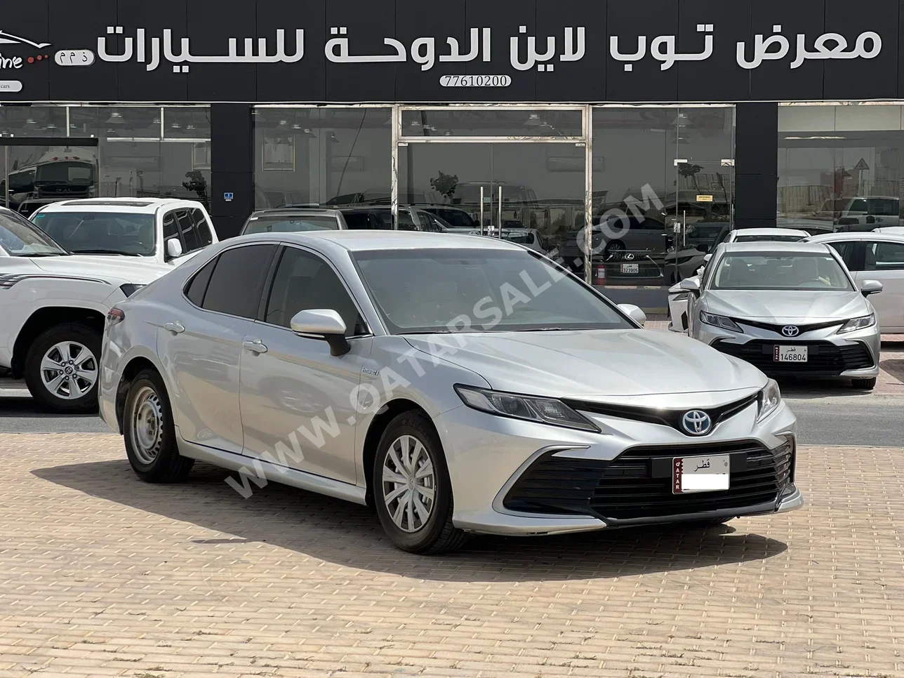 تويوتا كامري جي ال 2022 اوتوماتيك 374,000 كم 4 سلندر دفع خلفي سيدان فضي
