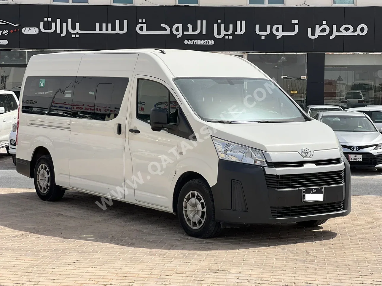 تويوتا  هايس  2023  عادي  282,000 كم  4 سلندر  دفع خلفي  فان \ باص  أبيض