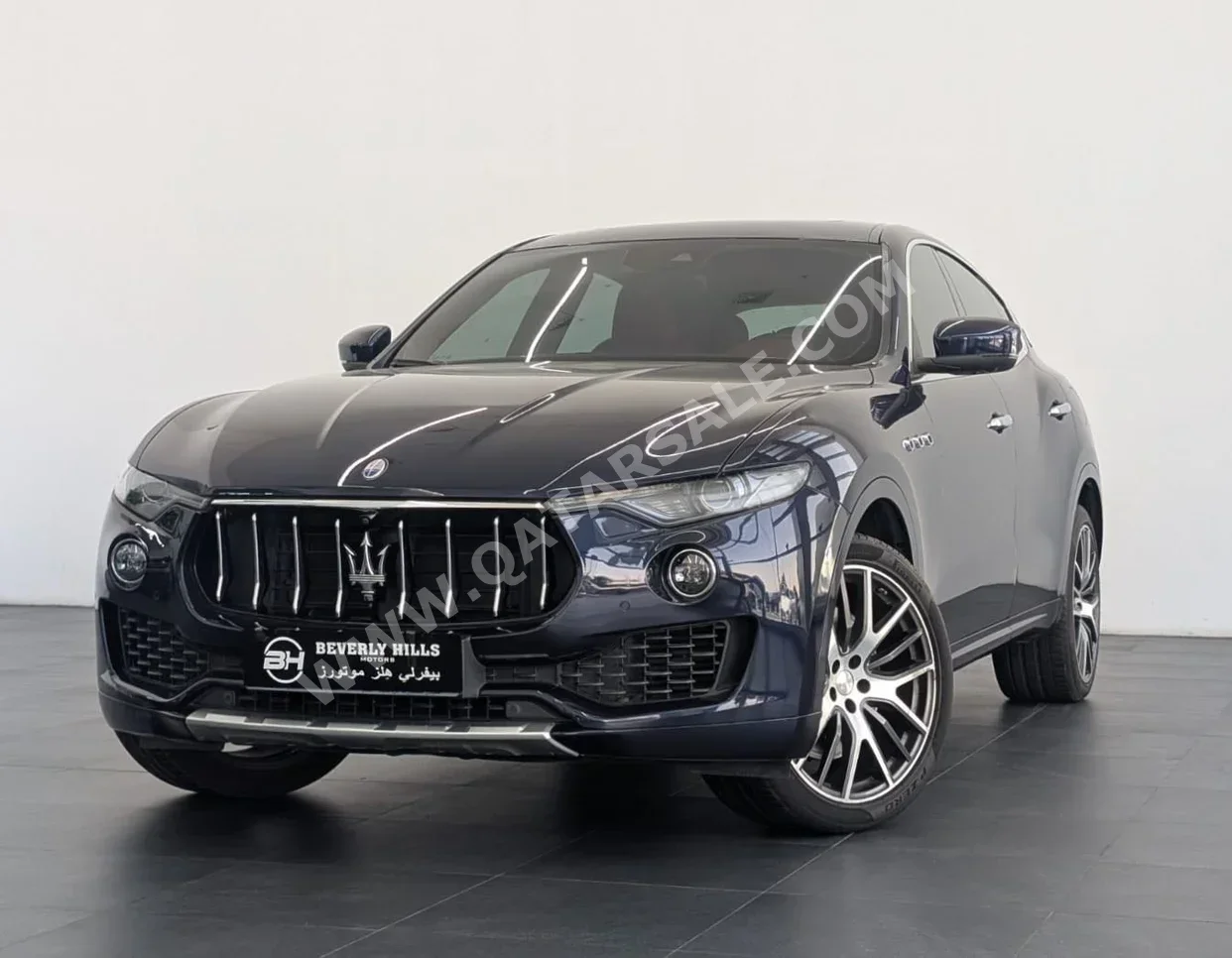 Maserati Levante 2017 Automatic 66,400 Km 6 Cylinder All Wheel Drive (AWD) SUV Blue