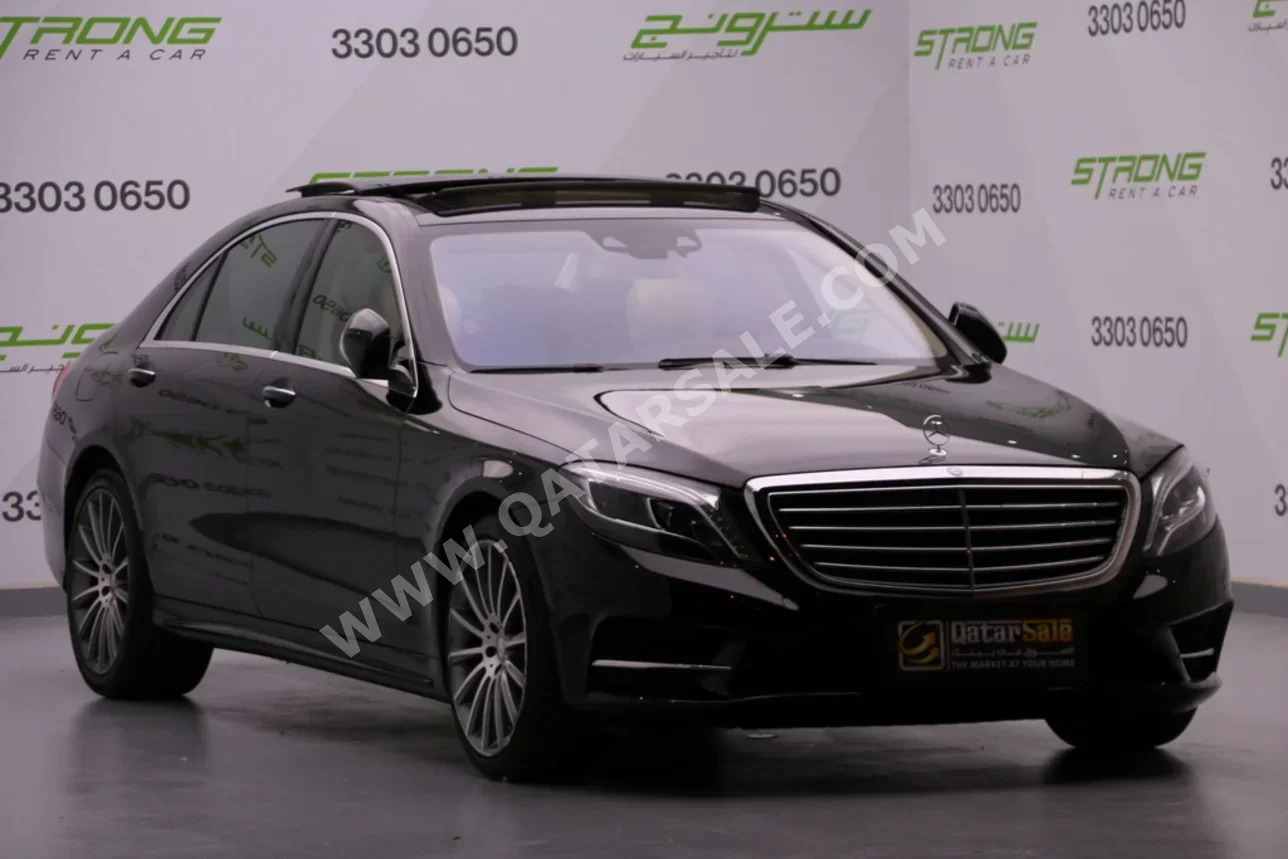 مرسيدس - بنز اس - كلاس 400 AMG 2015 اوتوماتيك 145,000 كم 6 سلندر دفع خلفي سيدان أسود
