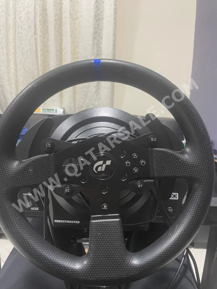Console Accessories Steering Wheel with Shifter - Black