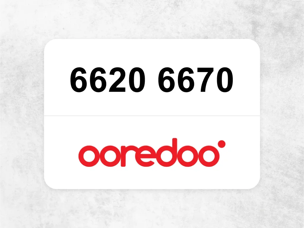 جوال اوريدو  6620 6670