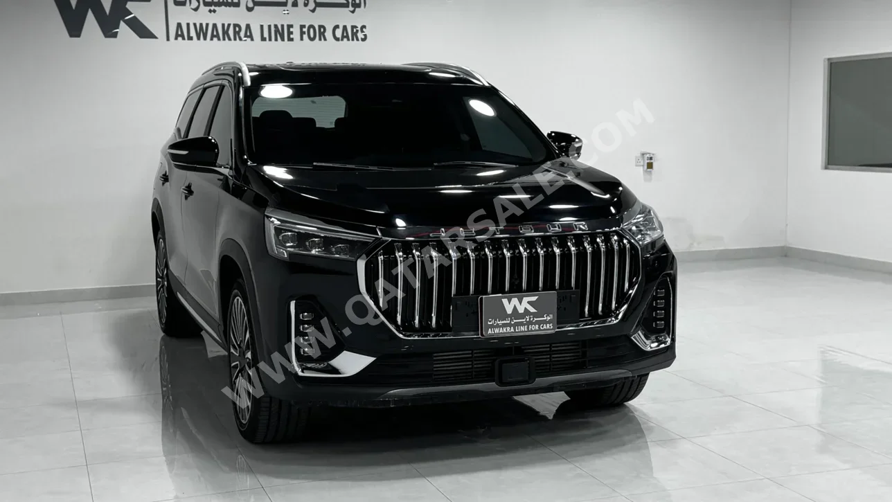 Jetour X90 Plus 2025 Automatic 15,000 Km 4 Cylinder Four Wheel Drive (4WD) SUV Black With Warranty