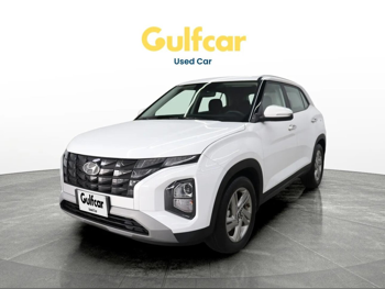 Hyundai  Creta  2025  Automatic  15,533 Km  4 Cylinder  Front Wheel Drive (FWD)  SUV  White  With Warranty