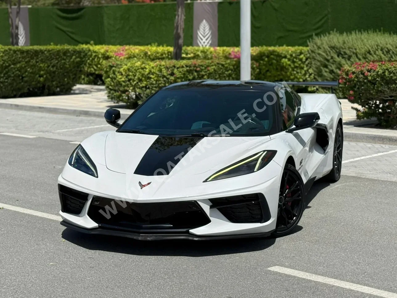 شفروليه كورفيت سي 8 70 يونيفرسيري اديشن 2023 اوتوماتيك 20,500 كم 8 سلندر دفع خلفي كوبيه \ سبورت أبيض و أسود