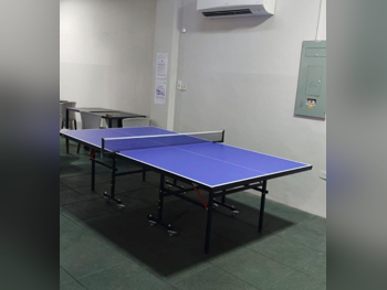 Game Tables - Tennis (ping pong) Table Size Professional  -Color Black and Blue