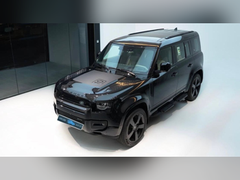 Land Rover  Defender  110  2023  Automatic  66,000 Km  6 Cylinder  Four Wheel Drive (4WD)  SUV  Black  With Warranty