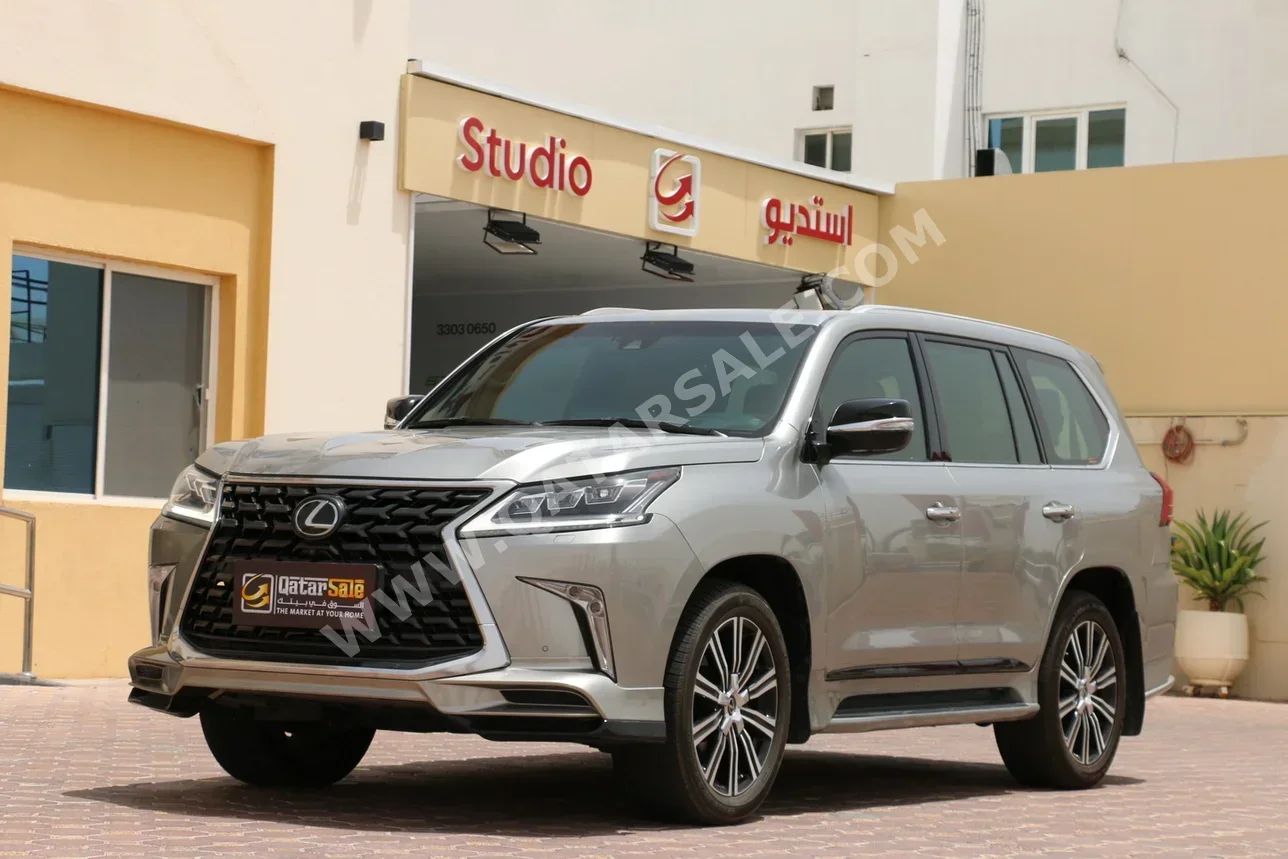 Lexus  LX  570  2021  Automatic  65,000 Km  8 Cylinder  Four Wheel Drive (4WD)  SUV  Sonic Titanium