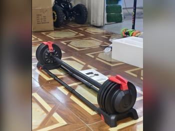 Weights - Adjustable Dumbbells - Round - Black