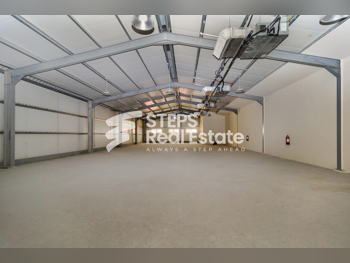 Warehouses & Stores - Al Rayyan  - Industrial Area  -Area Size: 1500 Square Meter