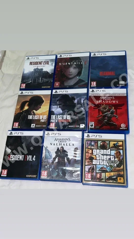 - PlayStation 5  Video Games CDs