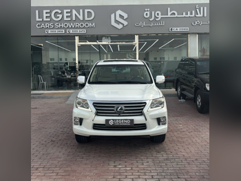 لكزس  ال اكس  570  2012  اوتوماتيك  400,000 كم  8 سلندر  دفع رباعي  اس يو في  أبيض