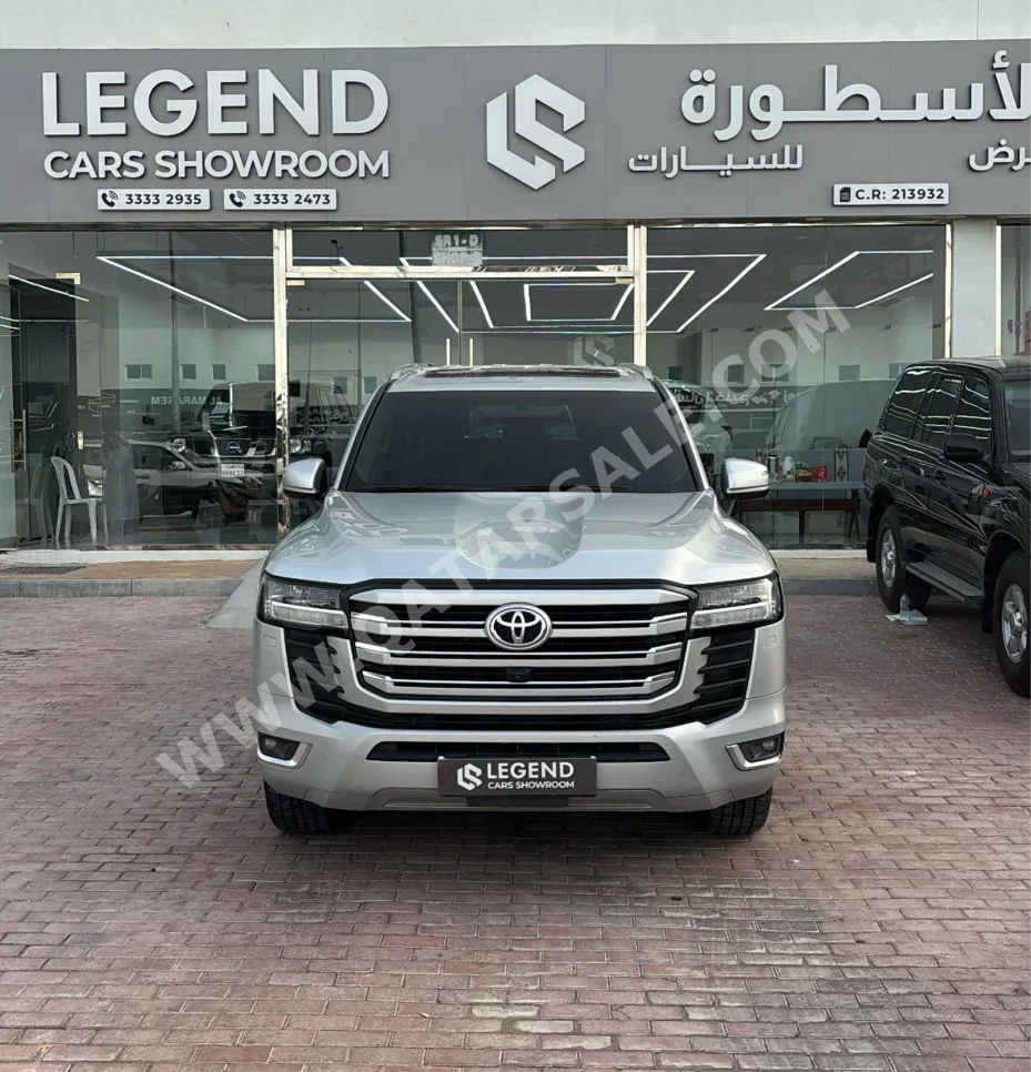 Toyota Land Cruiser GXR Twin Turbo 2024 Automatic 68,000 Km 6 Cylinder Four Wheel Drive (4WD) SUV Silver With Warranty