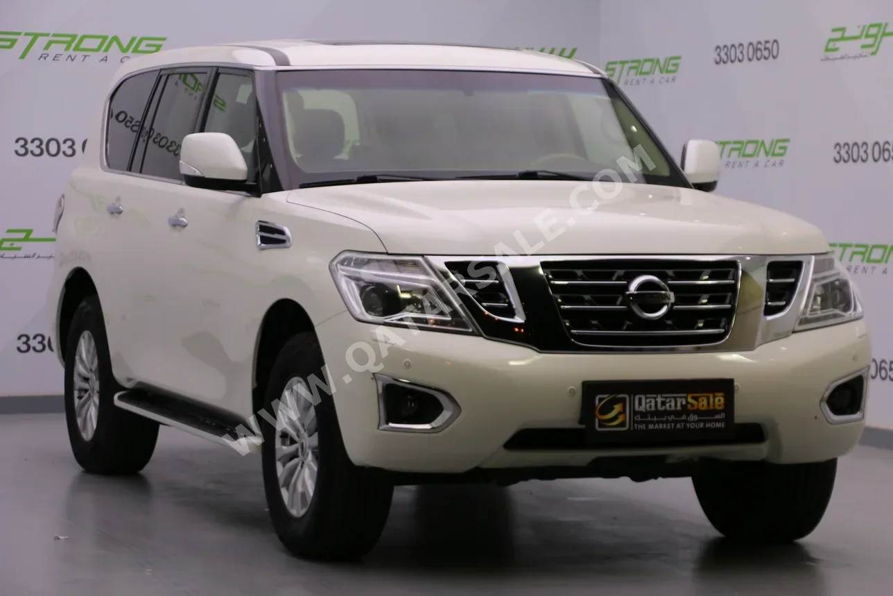 Nissan Patrol SE 2017 Automatic 161,000 Km 8 Cylinder Four Wheel Drive (4WD) SUV White