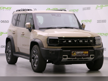 Jetour  T2  2025  Automatic  43,000 Km  4 Cylinder  Four Wheel Drive (4WD)  SUV  Beige  With Warranty