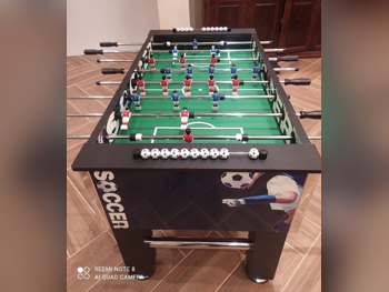 Game Tables - Foosball Table -Color Black