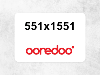 Ooredoo Mobile Phone 551x1551