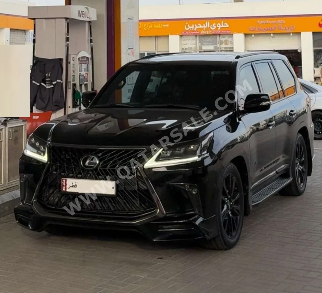 Lexus LX 570 S Black Edition 2020 Automatic 108,000 Km 8 Cylinder Four Wheel Drive (4WD) SUV Black