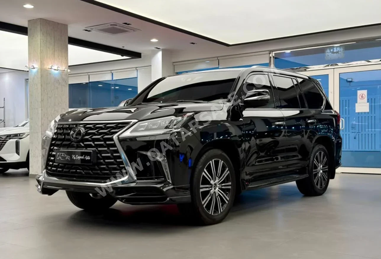 Lexus LX 570 2021 Automatic 118,000 Km 8 Cylinder Four Wheel Drive (4WD) SUV Black
