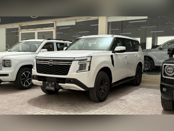 Nissan  Patrol  XE  2026  Automatic  0 Km  6 Cylinder  Four Wheel Drive (4WD)  SUV  White  With Warranty