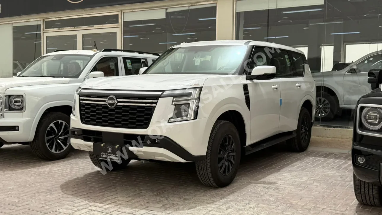 Nissan Patrol XE 2026 Automatic 0 Km 6 Cylinder Four Wheel Drive (4WD) SUV White With Warranty