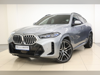 BMW X-Series X6 40i 2024 Automatic 29,800 Km 6 Cylinder All Wheel Drive (AWD) SUV Gray With Warranty