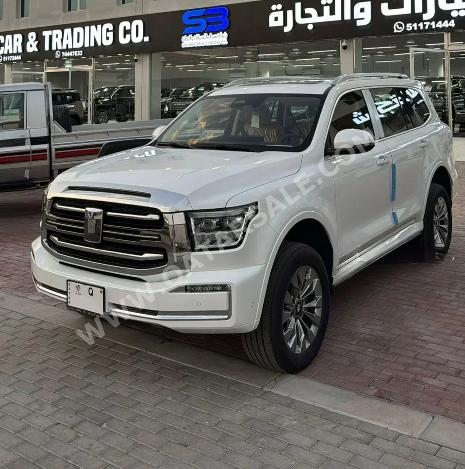 جي دبليو ام  تانك  500  2026  اوتوماتيك  0 كم  6 سلندر  دفع رباعي  اس يو في  أبيض  تحت الضمان