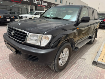 تويوتا  لاند كروزر  جي اكس  1998  عادي  253,000 كم  6 سلندر  دفع رباعي  اس يو في  أسود
