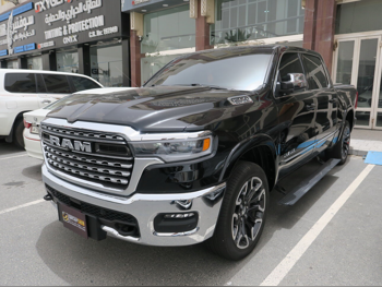 Dodge Ram Limited 2025 Automatic 5,000 Km 6 Cylinder Four Wheel Drive (4WD) Pick Up Black With Warranty