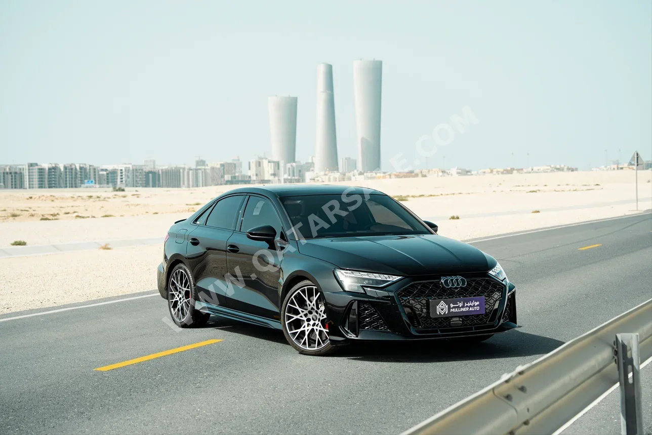 Audi  RS  3  2025  Automatic  20,000 Km  5 Cylinder  All Wheel Drive (AWD)  Sedan  Black  With Warranty