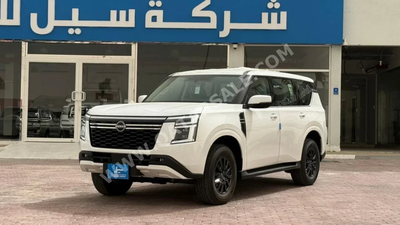 نيسان باترول أكس أي 2026 اوتوماتيك 0 كم 6 سلندر دفع رباعي اس يو في ابيض دخاني تحت الضمان