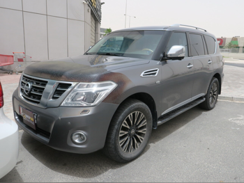 Nissan Patrol Platinum 2015 Automatic 362,000 Km 8 Cylinder Four Wheel Drive (4WD) SUV Gray