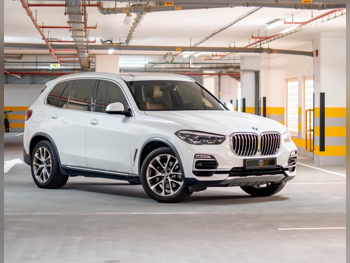 BMW X-Series X5 50i 2019 Automatic 88,000 Km 6 Cylinder All Wheel Drive (AWD) SUV White With Warranty